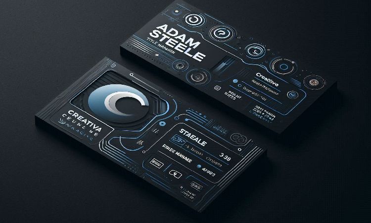 هماهنگی رنگ و متن کارت ویزیت