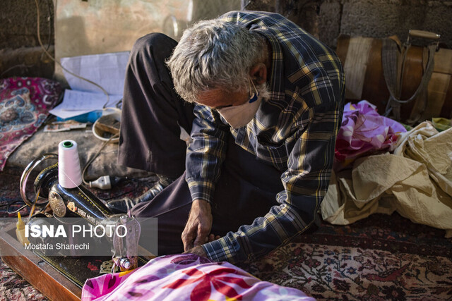 لحاف «معصومه» را باید تمام کنم+ ویدئو