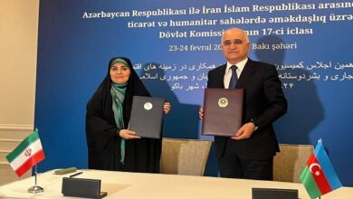 امضای سند همکاری‌های اقتصادی ایران و جمهوری آذربایجان در ۱۰ سرفصل