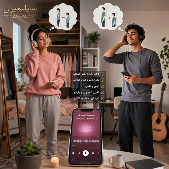 چگونه قد خود را کوتاه کنیم