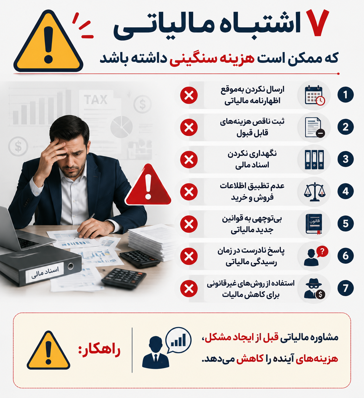 نقش مشاور مالیاتی در پیشگیری از جرائم مالیاتی