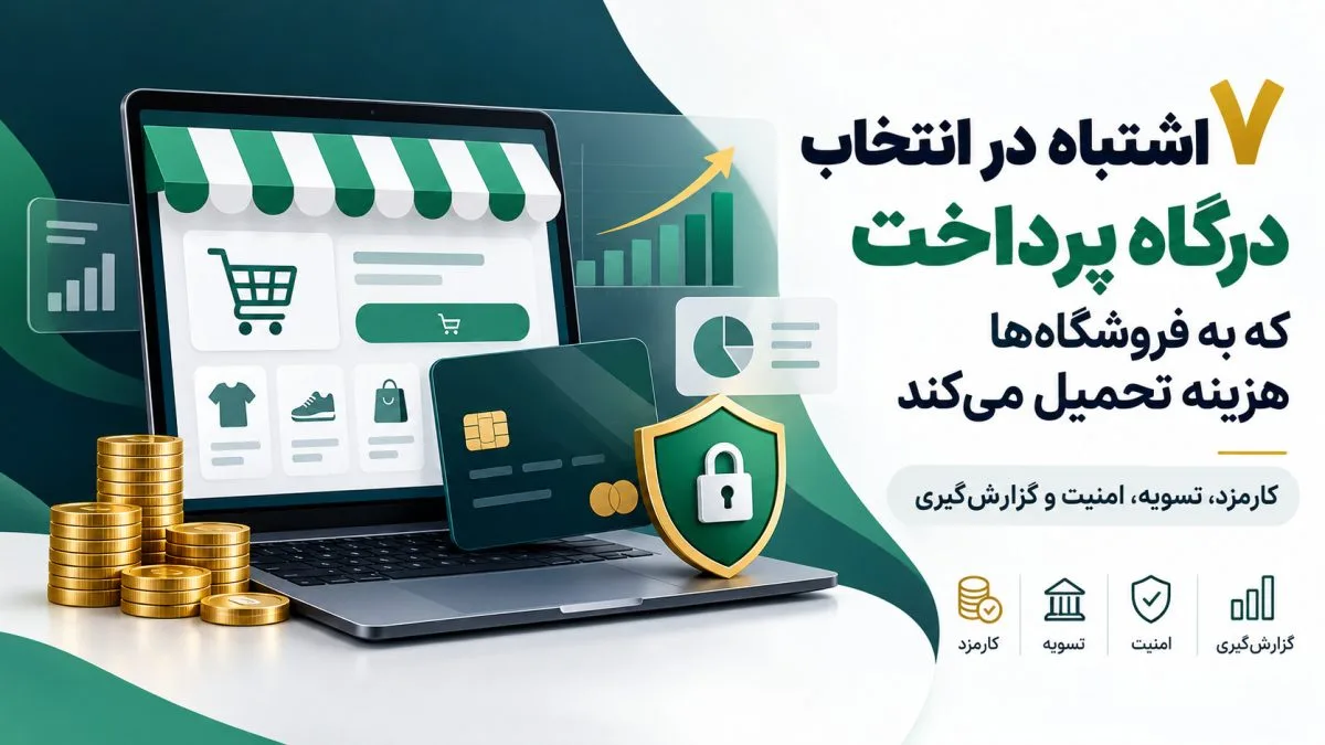 7 اشتباه در انتخاب درگاه پرداخت که به فروشگاهها هزینه تحمیل میکند 7 اشتباه در انتخاب درگاه پرداخت که به فروشگاهها هزینه تحمیل میکند